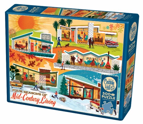 Cobble Hill Puzzle- Four Seasons of Mid.. 500pc (big box)