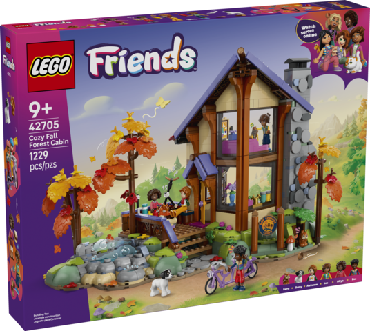 Lego 42705 Cozy Fall Forest Cabin