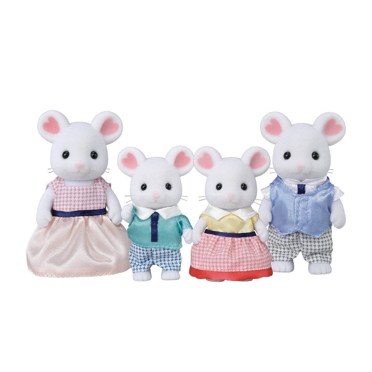 Marshmallow Mouse Family: Calico Critter