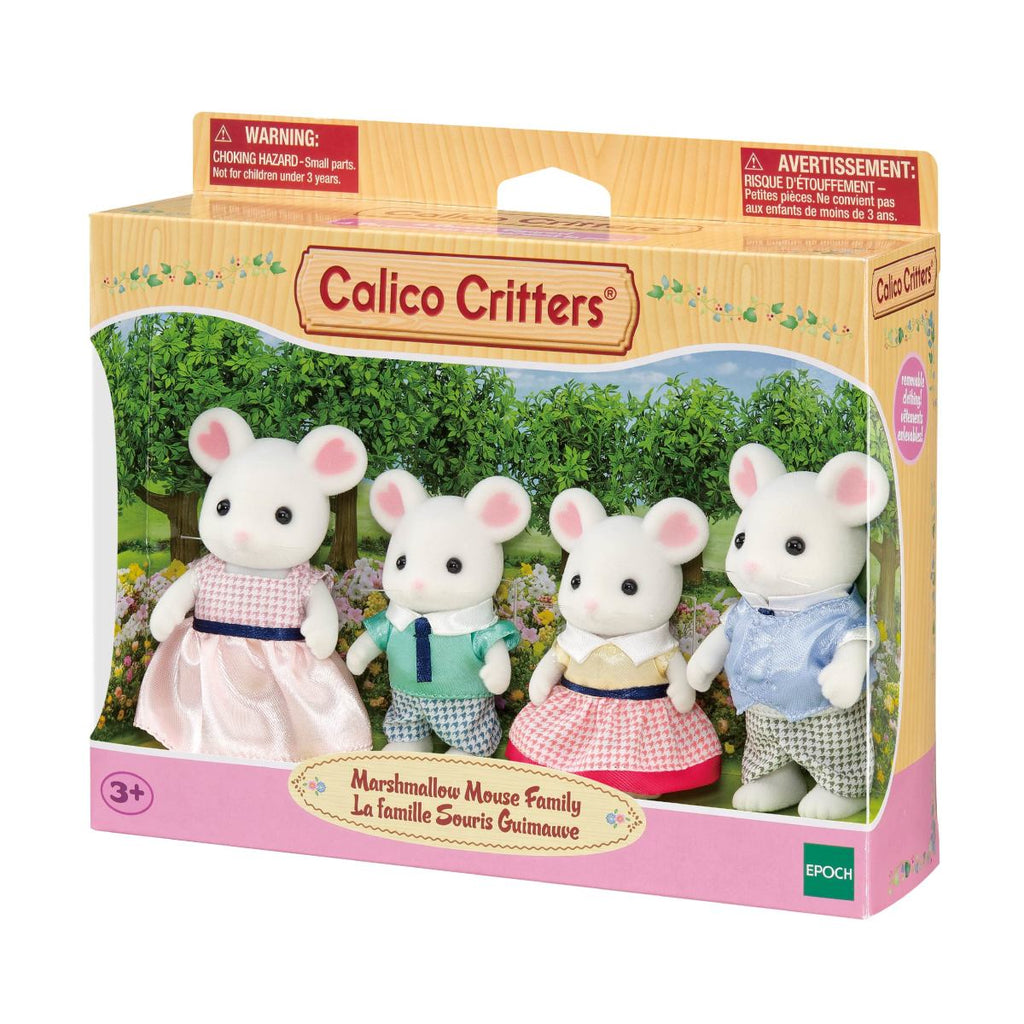 Marshmallow Mouse Family: Calico Critter