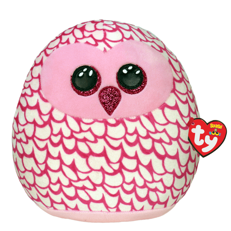Pinky-owl(8in TY Squish)