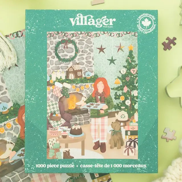 Cottage Christmas | 1000-Piece Puzzle | Designed in Canada