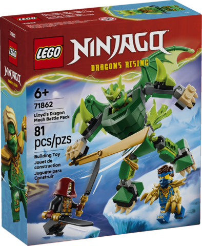 Lego 71862 Lloyd's Dragon Mech Battle Pack