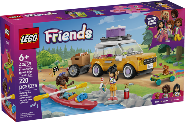 Lego 42659 Friendship Road-Trip Travel Car