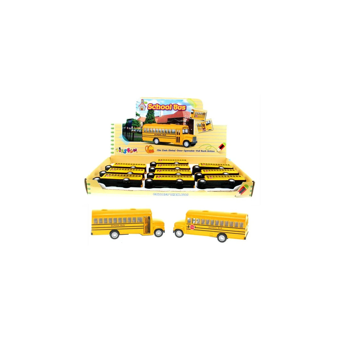 School Bus 5in. - Yellow