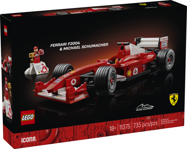 Lego 11375 Ferrari F2004 & Michael Schumacher