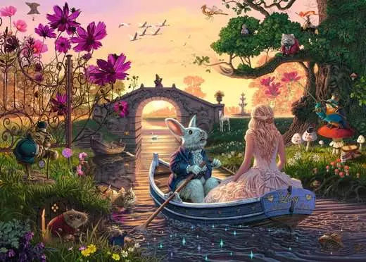 Ravensburger Puzzle- Look & Find Enchanted Lands 1000pc