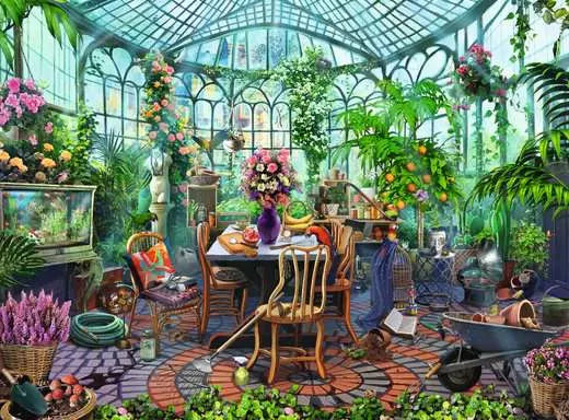 Ravensburger Puzzle- Greenhouse Morning 500pc