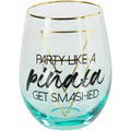 Party - Stemless Wineglass