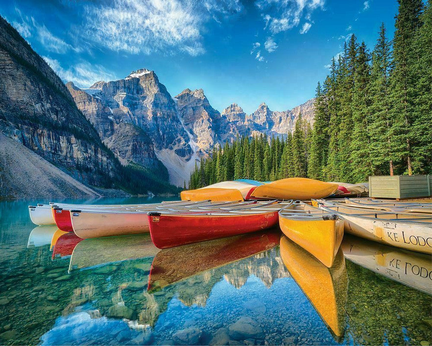 Springbok Puzzle- Calm Canoes 1000pc