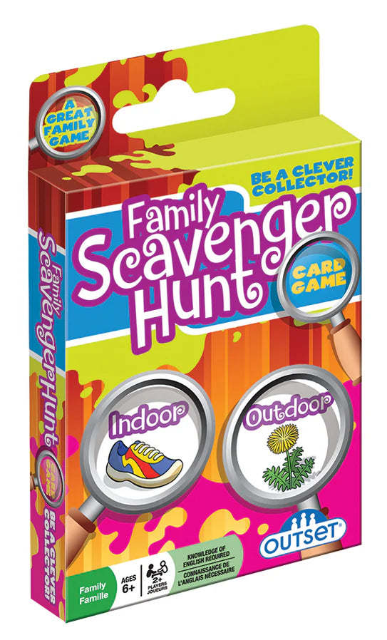 Family Scavenger Hunt: Card Game