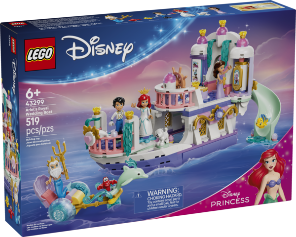 Lego 43299 Ariel’s Royal Wedding Boat