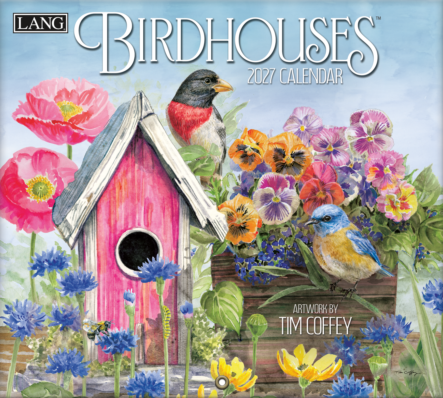 LANG 2027 Calendar- Birdhouses