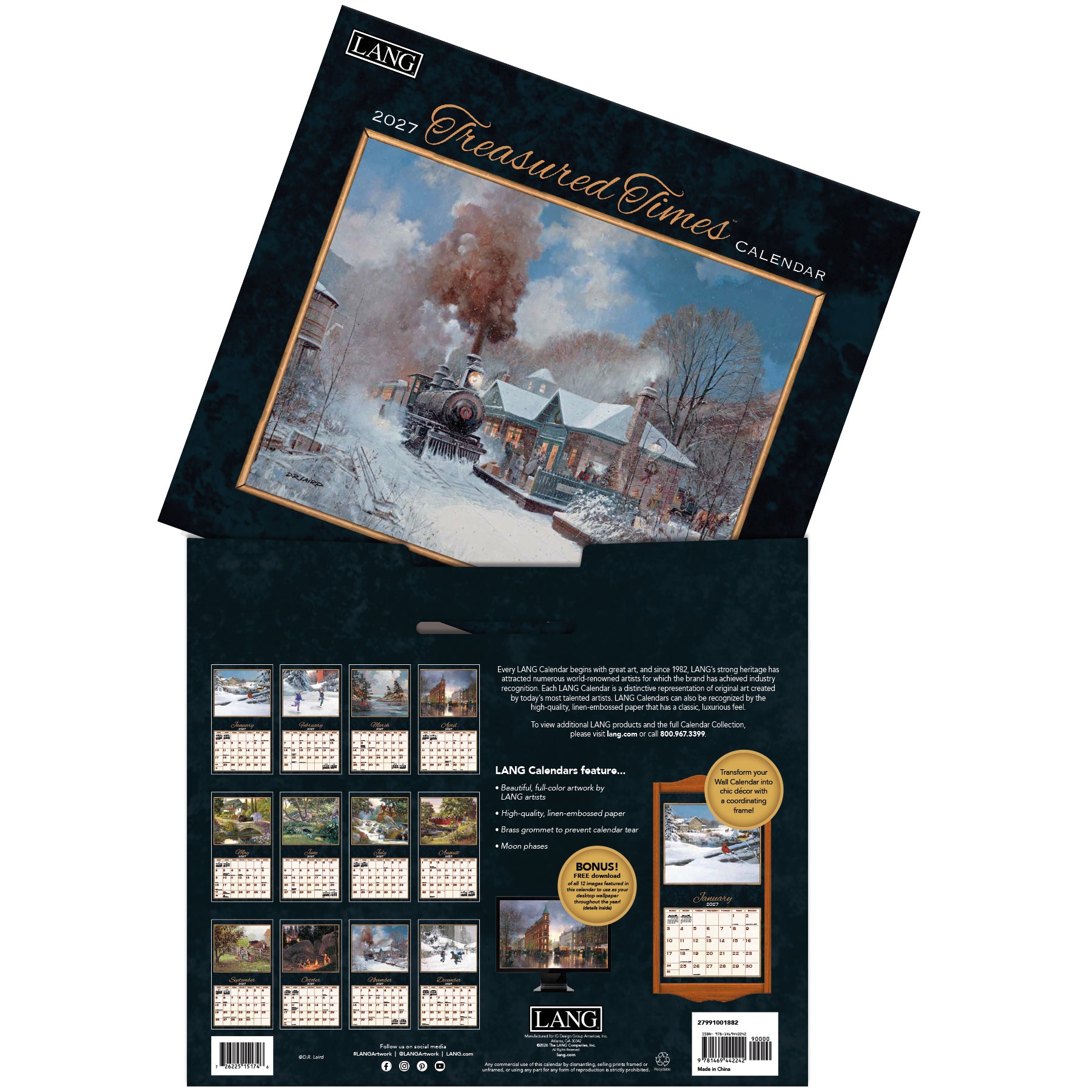 LANG 2027 Calendar- Treasured Times
