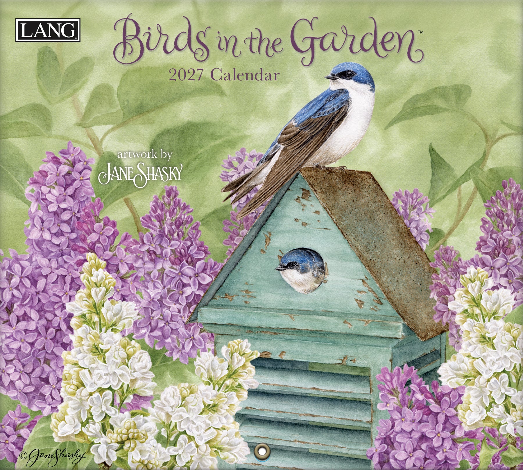 LANG 2027 Calendar- Birds In The Garden