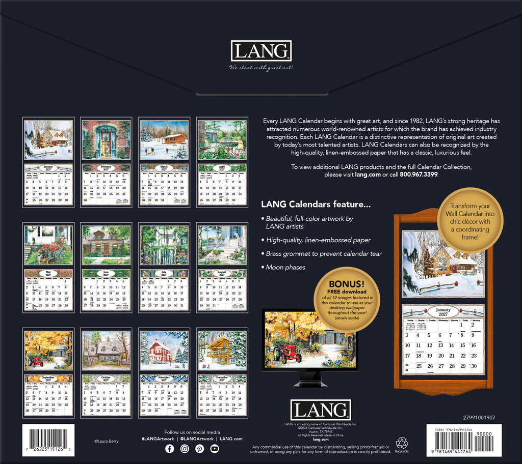 LANG 2027 Calendar- Country Welcome