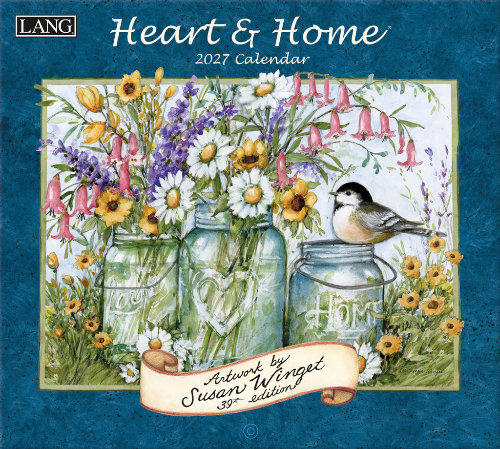 LANG 2027 Calendar- Heart & Home