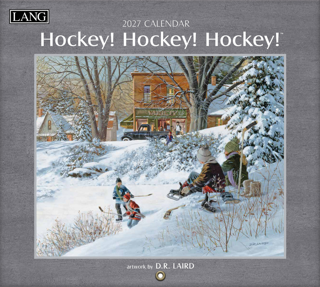 LANG 2027 Calendar- Hockey Hockey Hockey