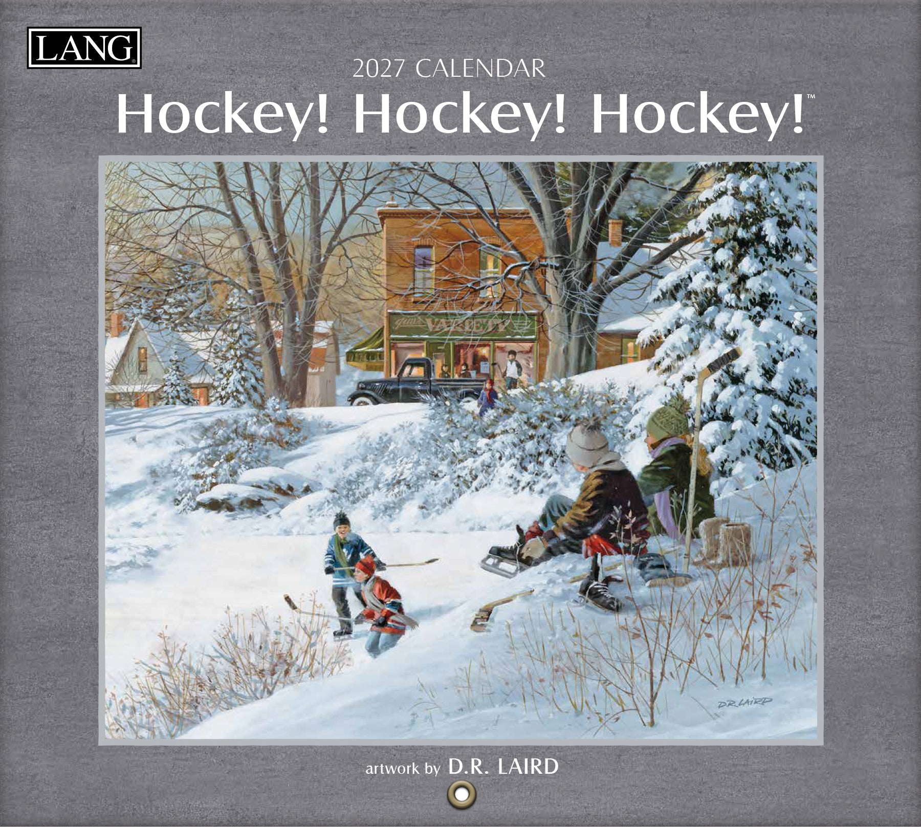 LANG 2027 Calendar- Hockey Hockey Hockey