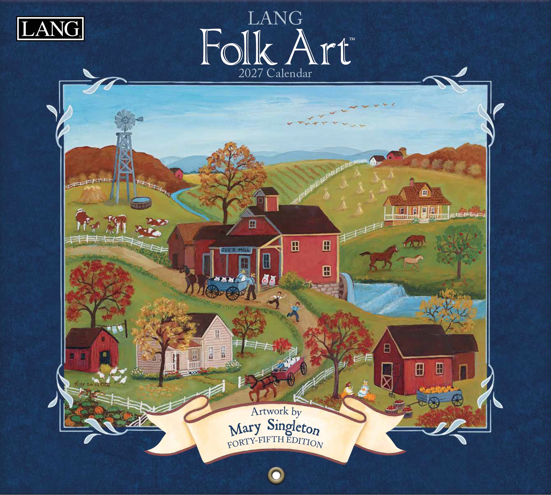 LANG 2027 Calendar- Lang Folk Art