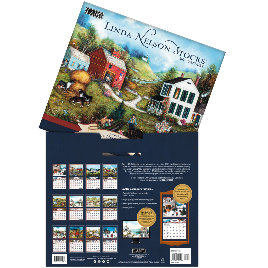 LANG 2027 Calendar- Linda Nelson Stocks