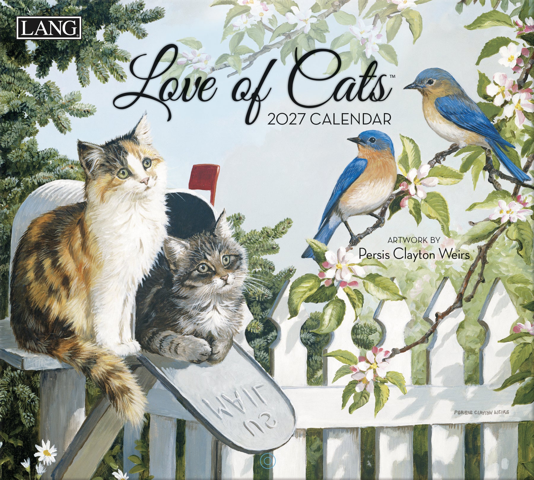 LANG 2027 Calendar- Love Of Cats