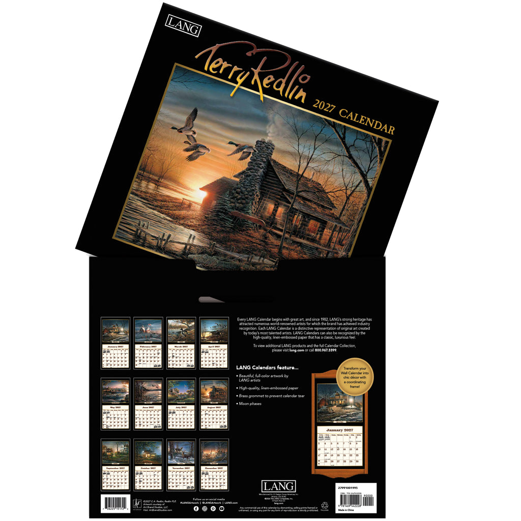 LANG 2027 Calendar- Terry Redlin