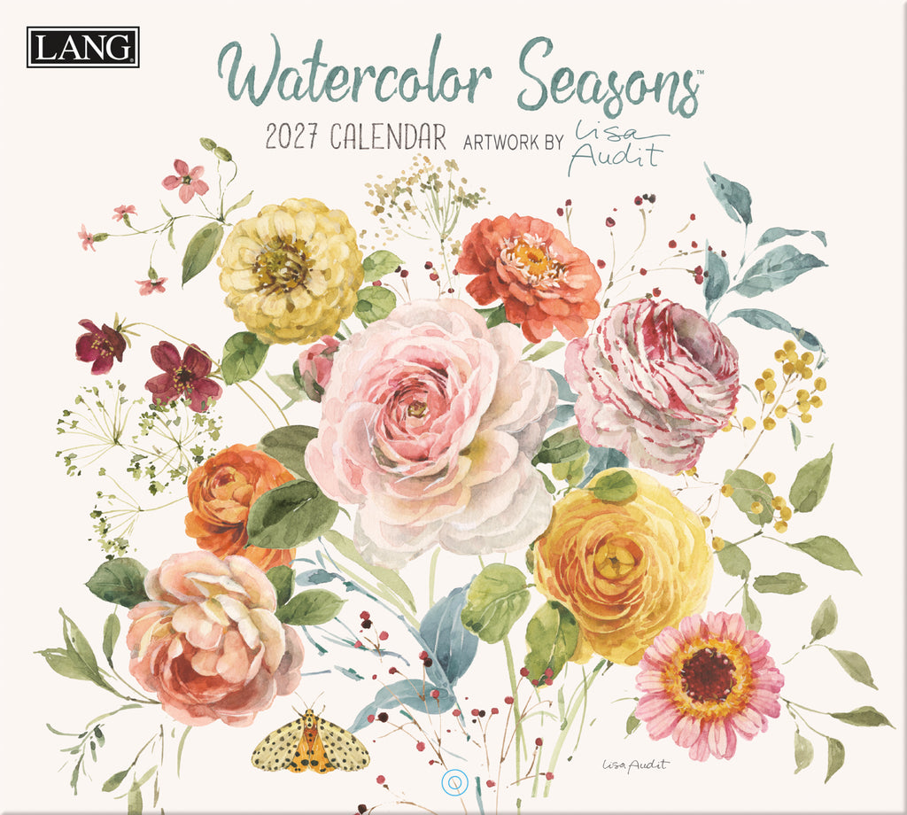 LANG 2027 Calendar- Watercolor Seasons