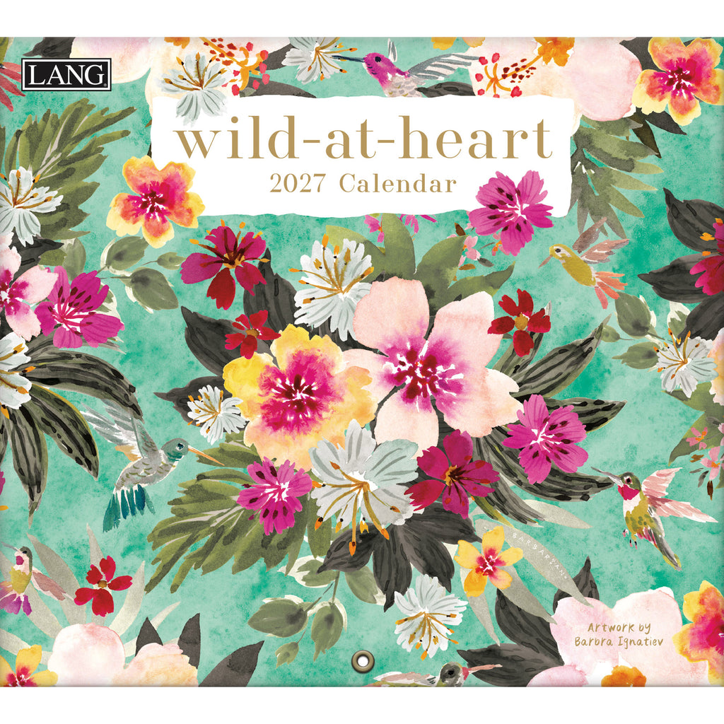 LANG 2027 Calendar- Wild At Heart