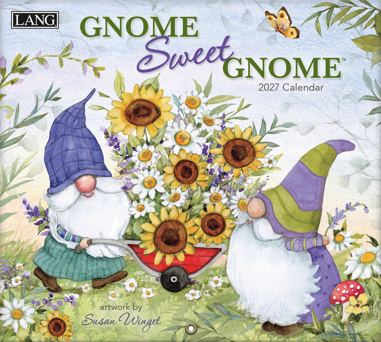 LANG 2027 Calendar- Gnome Sweet Gnome