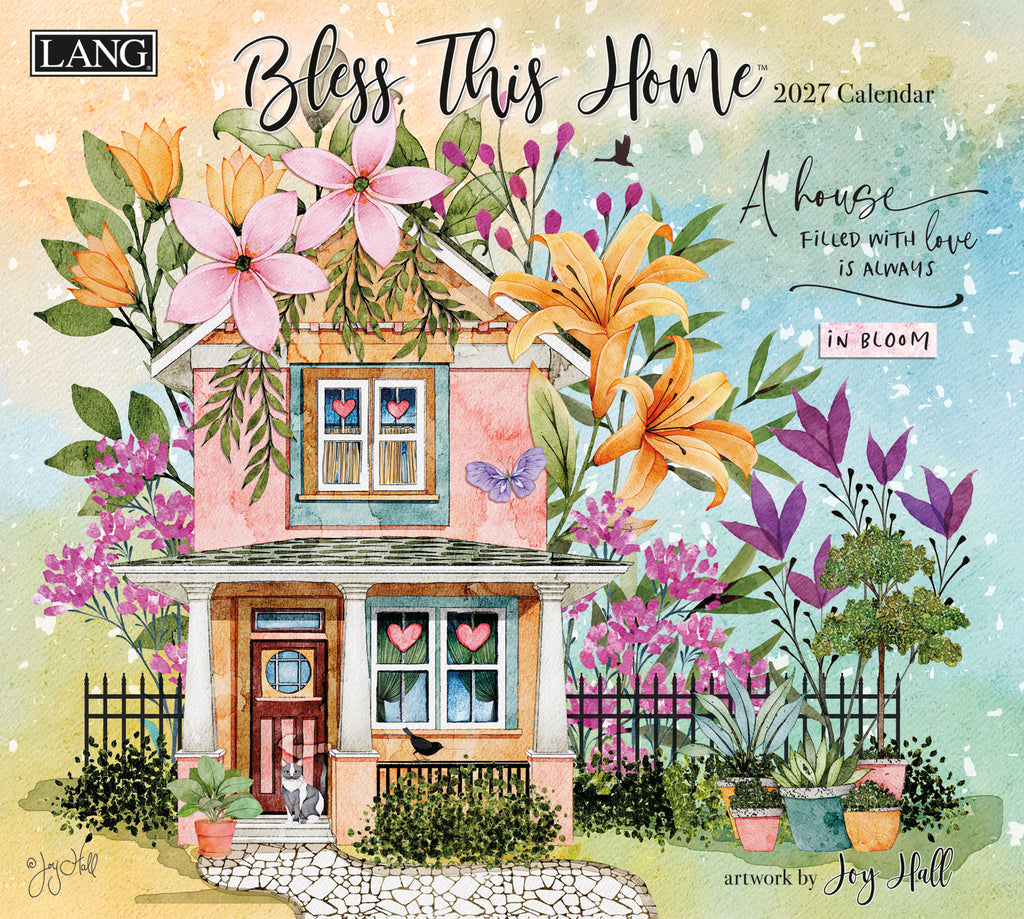 LANG 2027 Calendar- Bless This Home