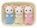 Marshmallow Mouse Triplets: Calico Critters