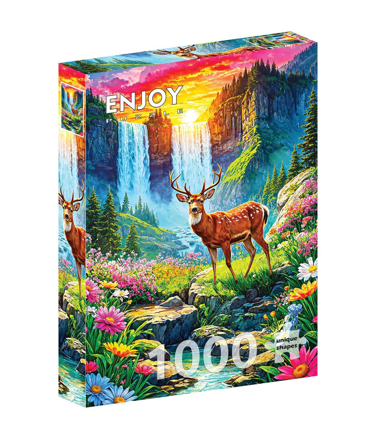 Enjoy Puzzle- Deer Paradise 1000pc