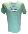 "Life is good." Muskoka Chairs Unisex T-Shirt - Sage