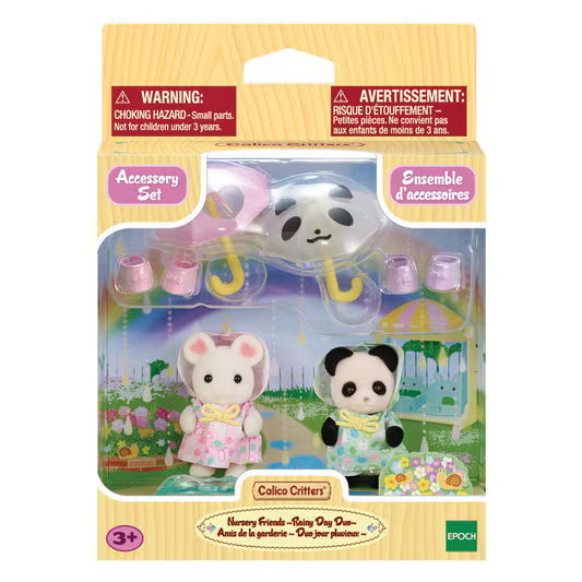 Nursery Friends-Rainy Day Duo: Calico Critters