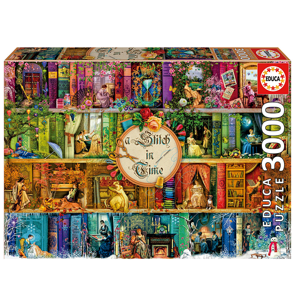 Educa Puzzle- Stitch in Time 3000pc