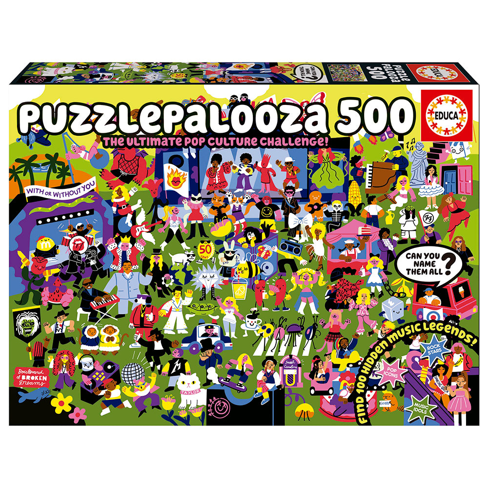 Educa Puzzle- Puzzlepalooza 500pc