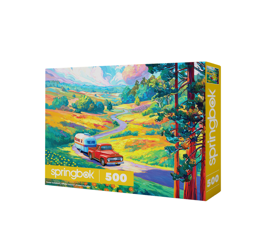 Springbok Puzzle- Roadtrip 500pc