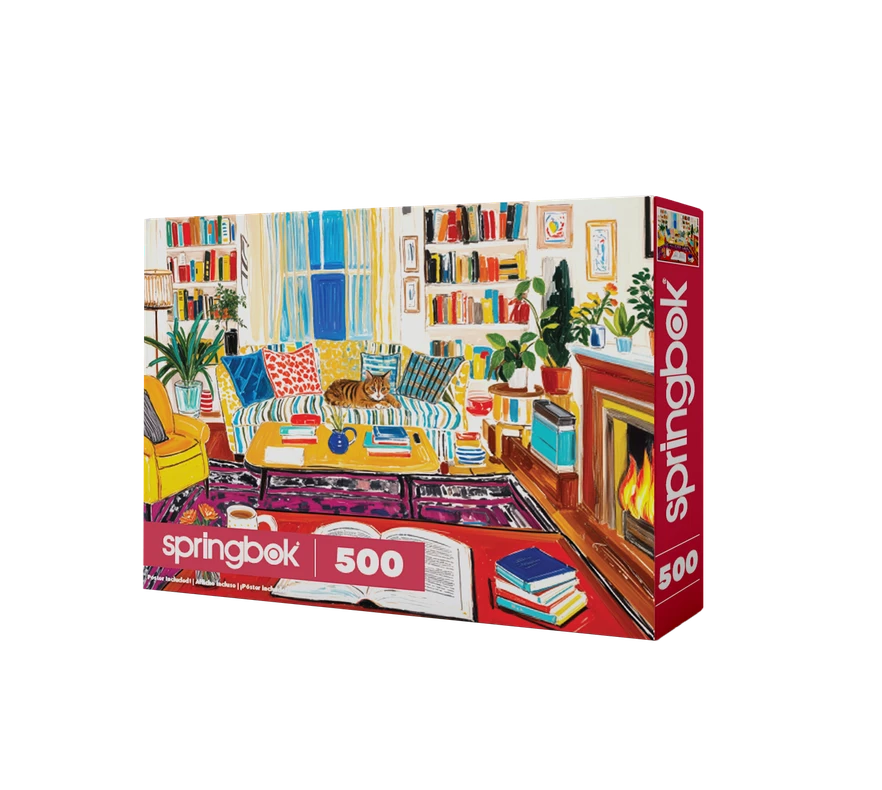 Springbok Puzzle- Cozy Reading Nook 500pc