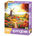 Springbok Puzzle- Windmill on the Farm 500pc