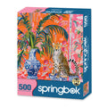 Springbok Puzzle- Cheetah and Ginger Jar 500pc