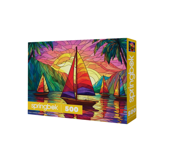 Springbok Puzzle- Tropical Sailing 500pc