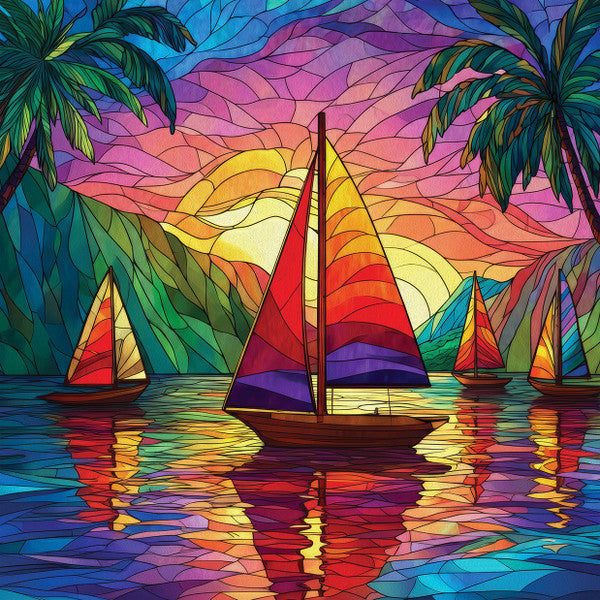Springbok Puzzle- Tropical Sailing 500pc
