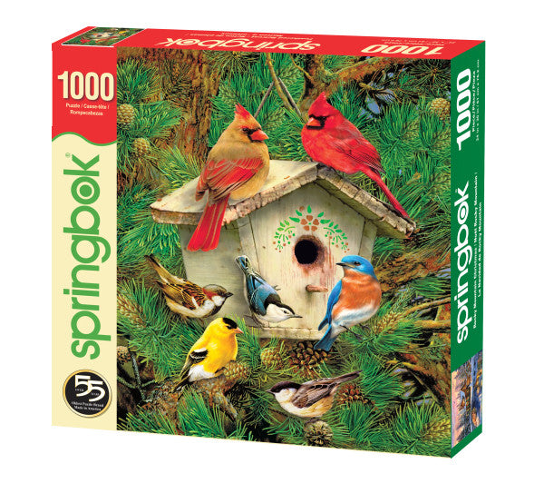 Springbok Puzzle- Feathered Retreat 1000pc