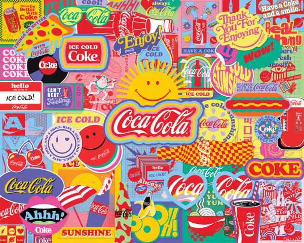 Springbok Puzzle- Coca-Cola Pop Art 1000pc