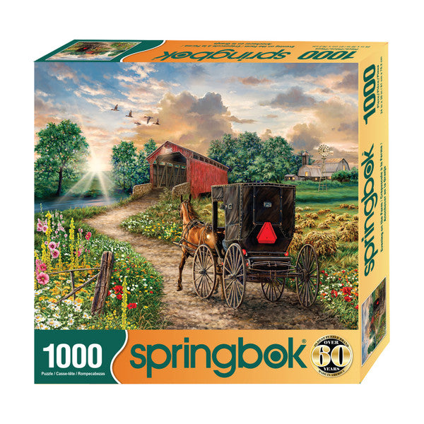 Springbok Puzzle- Evening on the Farm 1000pc