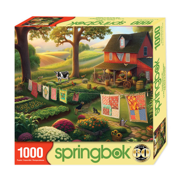 Springbok Country Farm Life 1000pc puzzle