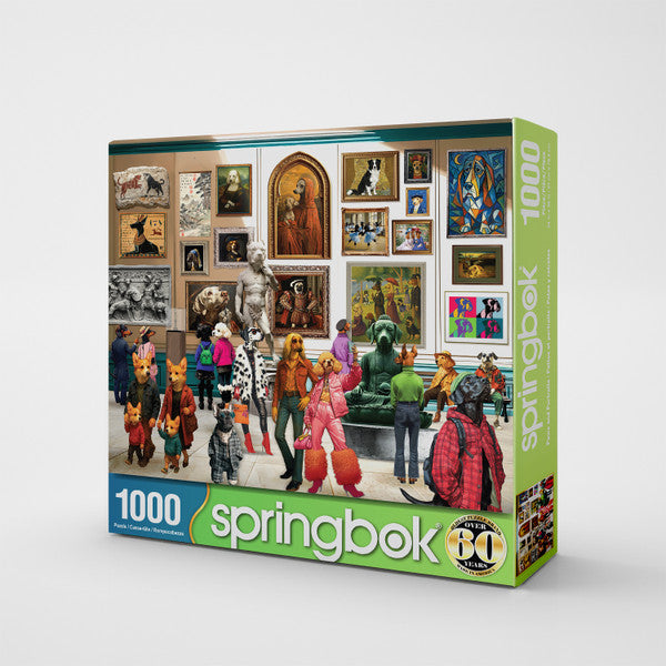 Springbok Puzzle- Paws and Portraits 1000pc