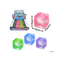 Glitter Gummee Squish Cube - 5cm