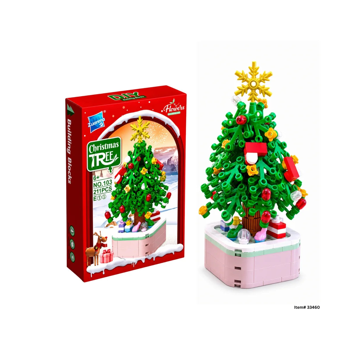 Christmas Tree Building Blocks